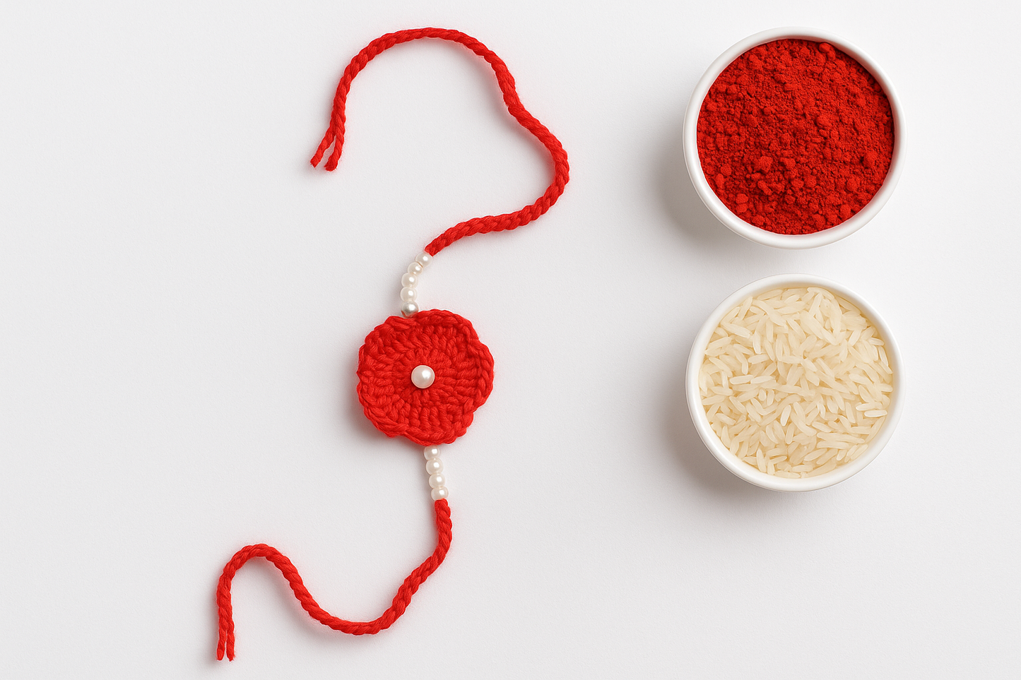 Handmade Crochet Rakhi