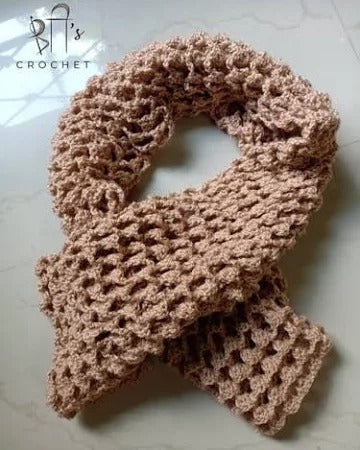 Handmade Crochet Muffler – Cozy & Stylish