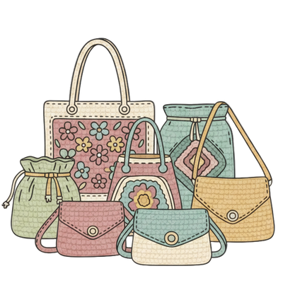 Crochet bags