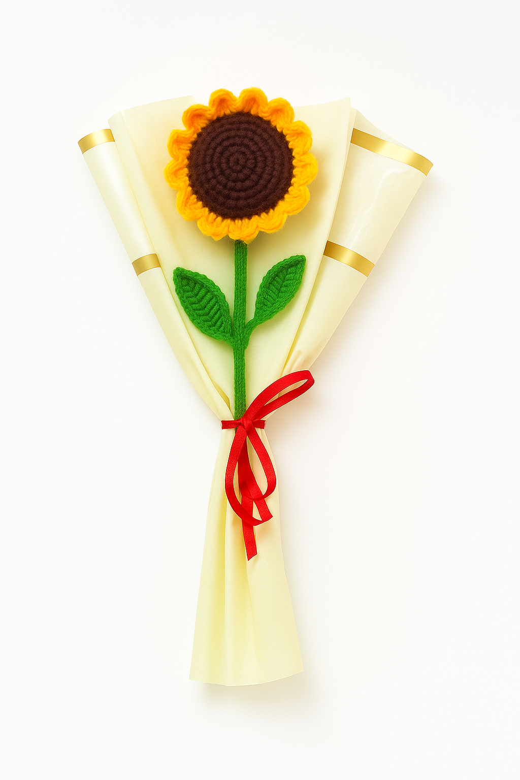 Crochet Sunflower Bouquet