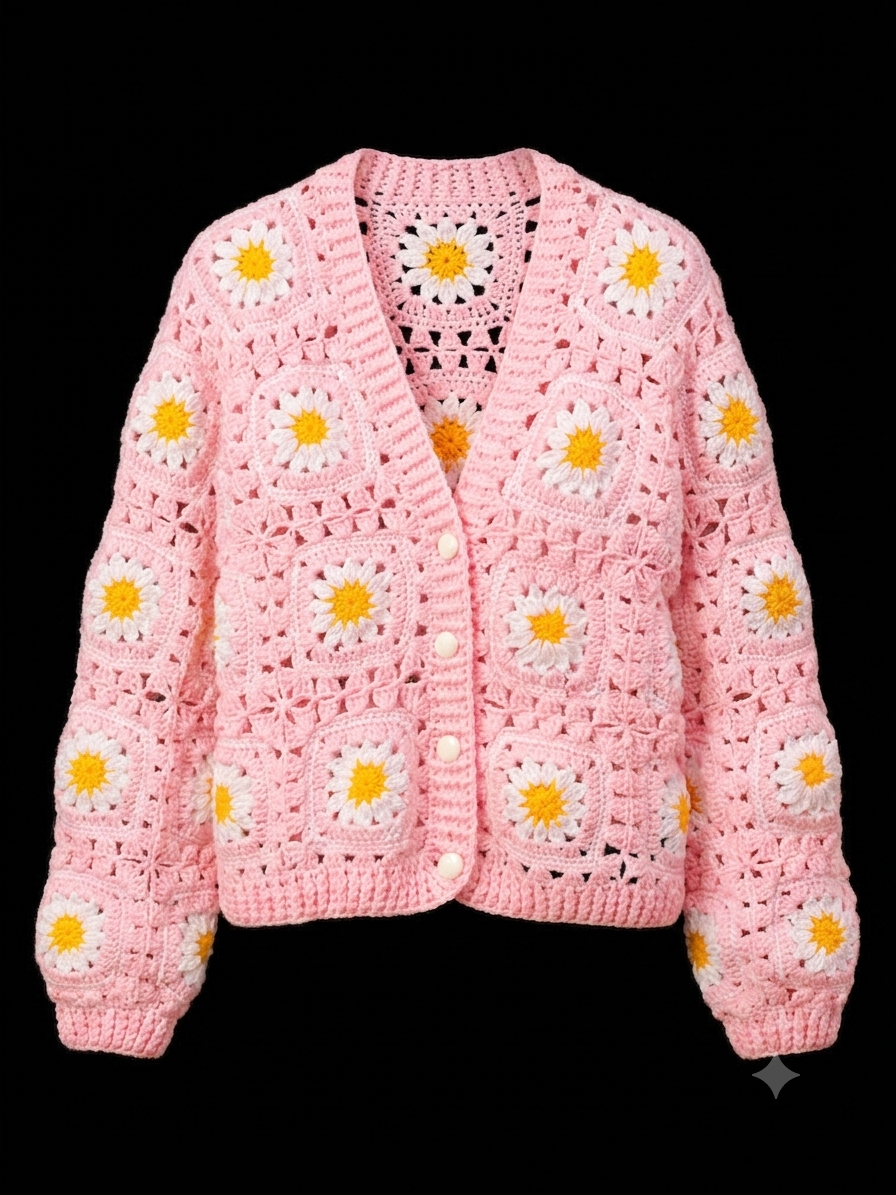 crochet handmade sweater