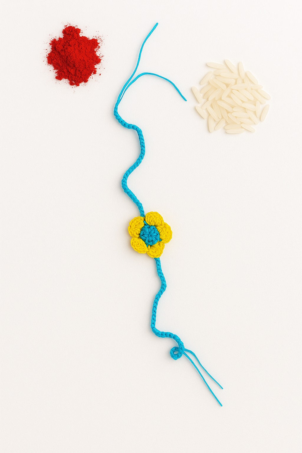 🧵 Crochet Rakhi – Handmade Thread of Love & Tradition
