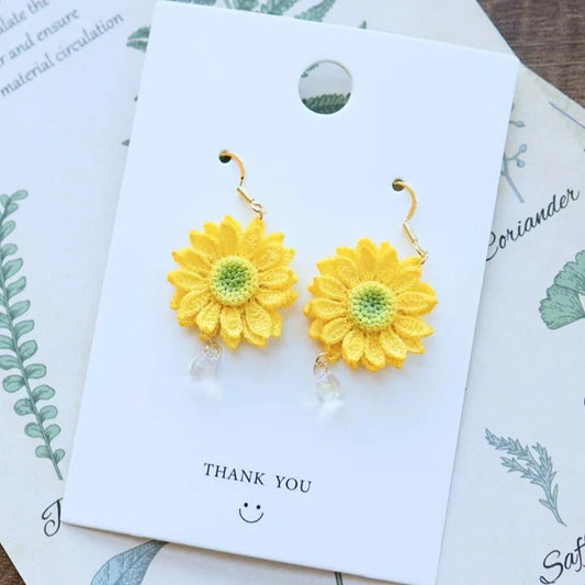 Handcrafted Crochet Earrings – Lightweight & Stylish