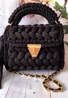 Crochet Handbag Black