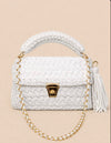 Crochet Handbag white