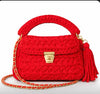 Crochet Handbag Red