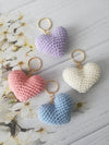 Heart key rings