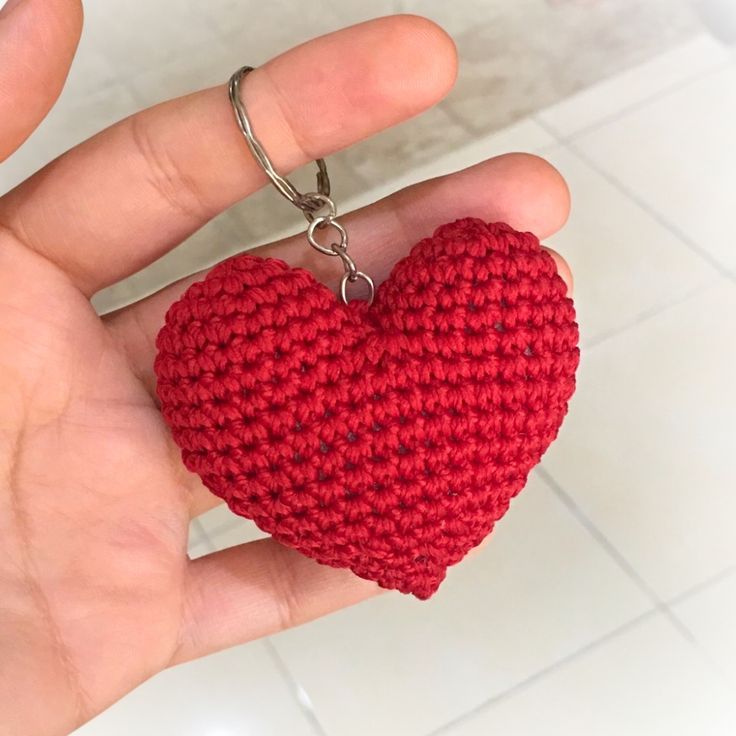 Heart key rings